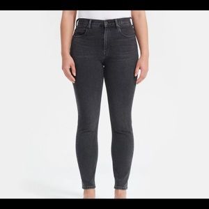 Everlane “The High-Rise Skinny Jean” Washed Black